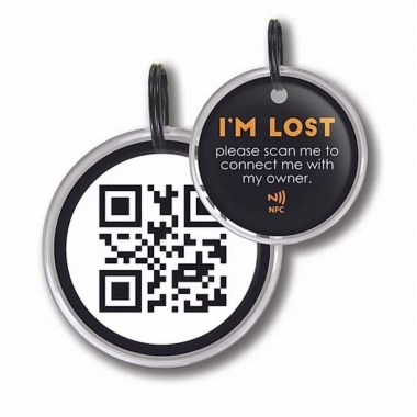 Smart QR hangtag